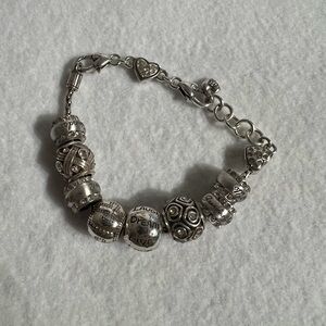Brighton Silver Charm Bracelet